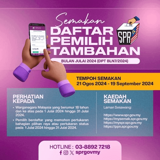 Semakan SPR 2024